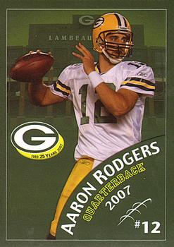 2007 Green Bay Packers Police - Green Bay Packers Organization #4 Aaron Rodgers Front