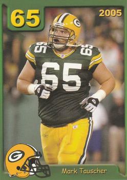 2005 Green Bay Packers Police - Larry Fritsch Cards,Stevens Point and the Town of Hull (Portage County) Fire Dept. #11 Mark Tauscher Front