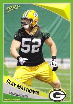 2009 Green Bay Packers Police - Amery Police Department, Kids Company #20 Clay Matthews Front
