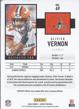 2020 Score #69 Olivier Vernon Back