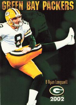 2002 Green Bay Packers Police - Brookfield Police Dept., Progressive Auto Insurance #16 Ryan Longwell Front