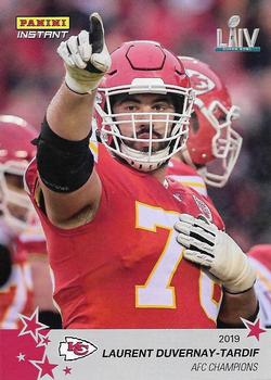 2019 Panini Instant NFL - NFL Playoffs #228 Laurent Duvernay-Tardif Front