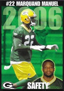 2006 Green Bay Packers Police - Dunn County D.A.R.E., Menominee Police Dept. #6 Marquand Manuel Front