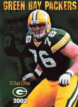 2002 Green Bay Packers Police - CARSTAR,St. Francis Police Department #4 Chad Clifton Front