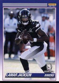 2020 Panini Instant NFL - Pro Bowl #PB1 Lamar Jackson Front