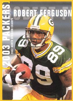 2003 Green Bay Packers Police - Brookfield, Town Police Department #16 Robert Ferguson Front
