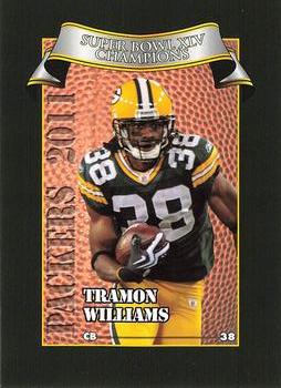 2011 Green Bay Packers Police - Portage County Sheriff's Department #15 Tramon Williams Front