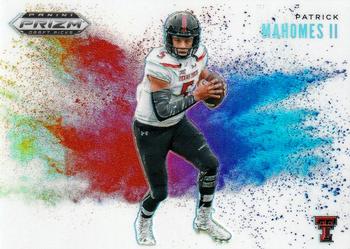 2020 Panini Prizm Draft Picks - Color Blast #10 Patrick Mahomes II Front