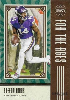 2020 Panini Legacy - For the Ages Green #FTA-SD Stefon Diggs Front