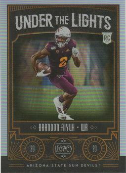 2020 Panini Legacy - Under the Lights Silver #UL-BA Brandon Aiyuk Front