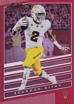 2020 Panini Chronicles Draft Picks - Absolute Rookies Spectrum Red #7 Brandon Aiyuk Front