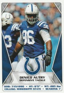 2020 Panini NFL Sticker & Card Collection #193 Denico Autry Front