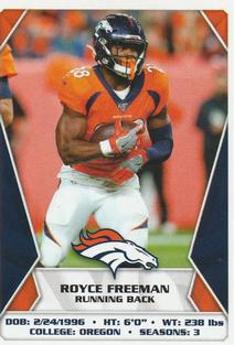 2020 Panini NFL Sticker & Card Collection #235 Royce Freeman Front