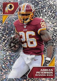 2020 Panini NFL Sticker & Card Collection #344 Adrian Peterson Front