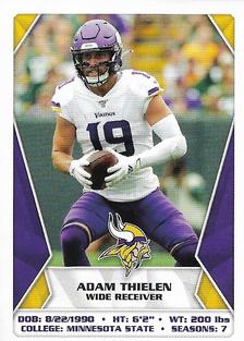 2020 Panini NFL Sticker & Card Collection #411 Adam Thielen Front