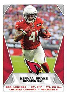 2020 Panini NFL Sticker & Card Collection #490 Kenyan Drake Front