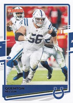 2020 Donruss #123 Quenton Nelson Front