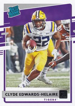 2020 Panini Chronicles Draft Picks - Donruss Rated Rookies Draft Picks #18 Clyde Edwards-Helaire Front