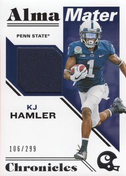 2020 Panini Chronicles Draft Picks - Alma Mater Materials #15 KJ Hamler Front