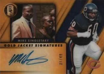2020 Panini Gold Standard - Gold Jacket Signatures #GJ8 Mike Singletary Front