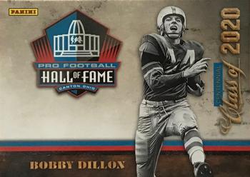 2020 Panini Pro Football Hall of Fame #16 Bobby Dillon Front