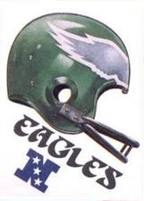 1983 Kellogg's Touchdown Game Stickers #NNO Philadelphia Eagles Front