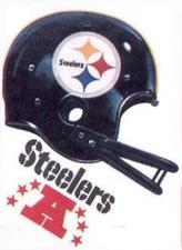 1983 Kellogg's Touchdown Game Stickers #NNO Pittsburgh Steelers Front