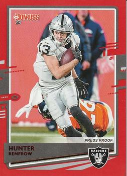 2020 Donruss - Press Proof Red #200 Hunter Renfrow Front