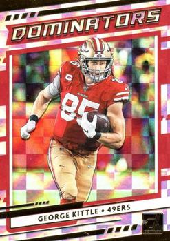 2020 Donruss - Dominators #D-GK George Kittle Front