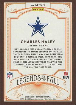 2020 Donruss - Legends of the Fall #LF-CH Charles Haley Back