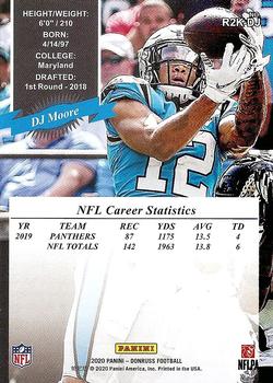 2020 Donruss - Retro 2000 #R2K-DJ DJ Moore Back