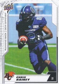 2020 Upper Deck CFL #36 Chris Rainey Front