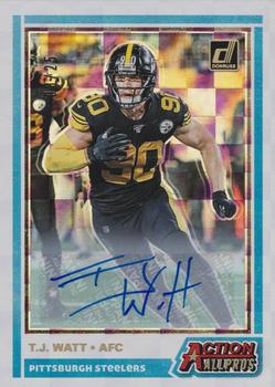 2020 Donruss - Action All-Pros Autographs #AAP-TJW T.J. Watt Front