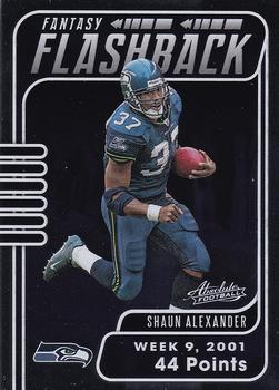 2020 Panini Absolute - Fantasy Flashback #FF-SA Shaun Alexander Front