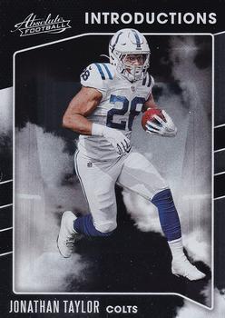 2020 Panini Absolute - Introductions #I-JT Jonathan Taylor Front