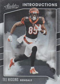 2020 Panini Absolute - Introductions #I-TH Tee Higgins Front