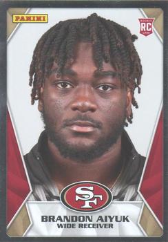 2020 Panini NFL Sticker & Card Collection - Cards Silver #99 Brandon Aiyuk Front