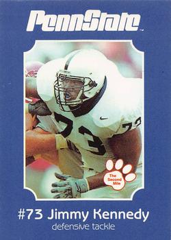 2001 Penn State Nittany Lions #NNO Jimmy Kennedy Front