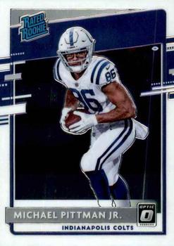 2020 Donruss Optic #172 Michael Pittman Jr. Front