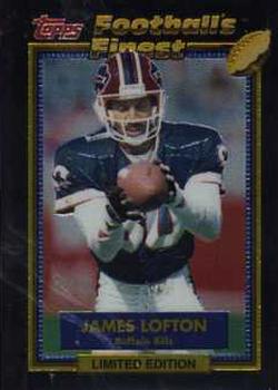 1992 Finest #14 James Lofton Front