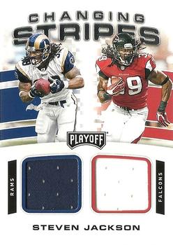 2020 Panini Playoff - Changing Stripes #CS-SJ Steven Jackson Front