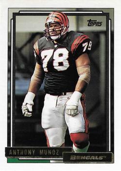 1992 Topps - Gold #380 Anthony Munoz Front