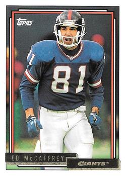 1992 Topps - Gold #699 Ed McCaffrey Front