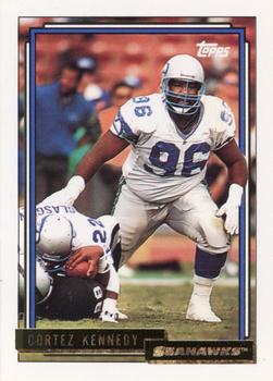 1992 Topps - Gold #8 Cortez Kennedy Front