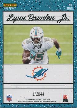 2020 Panini Instant Rated Rookies Retro #RR29 Lynn Bowden Jr. Back