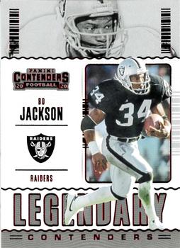 2020 Panini Contenders - Legendary Contenders Ruby #LC-BJA Bo Jackson Front