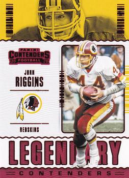 2020 Panini Contenders - Legendary Contenders Ruby #LC-JRI John Riggins Front