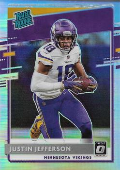 2020 Donruss Optic - Holo #163 Justin Jefferson Front