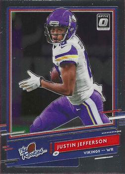 2020 Donruss Optic - The Rookies #TR-JUJ Justin Jefferson Front