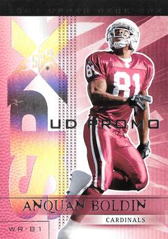 2004 SPx - UD Promos #1 Anquan Boldin Front